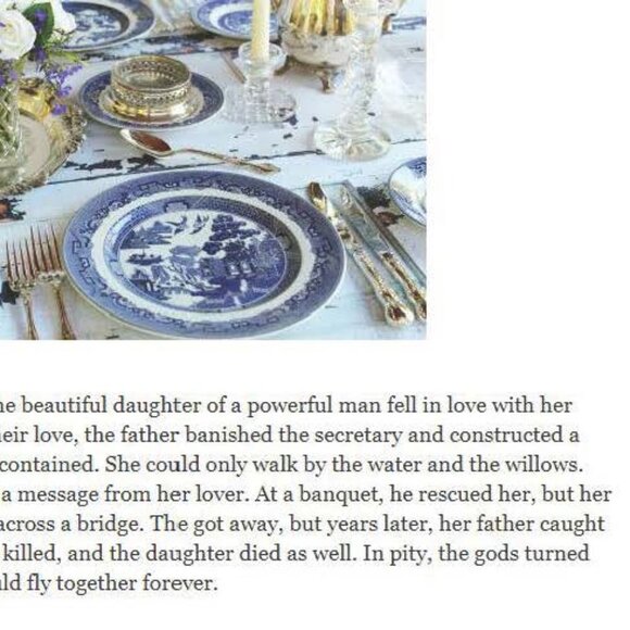 175 years old - Barker & Till Blue Willow Dinner Plate - 1850 - Pre Civil War - Picture 7 of 7